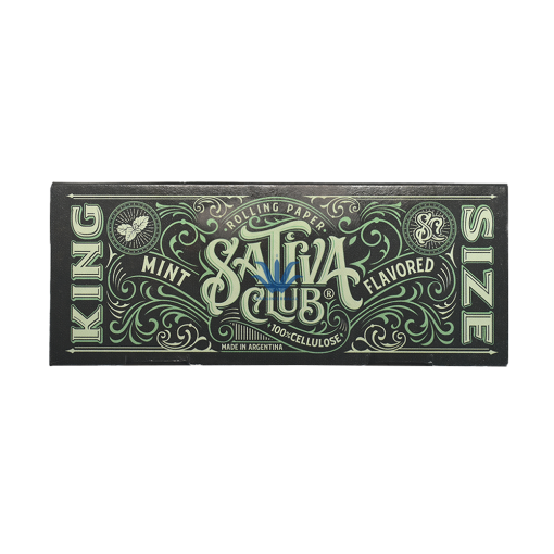 PAPEL CELULOSA SATIVA CLUB MINT KING SIZE