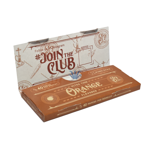 PAPEL CELULOSA SATIVA CLUB ORANGE KING SIZE - Image 2