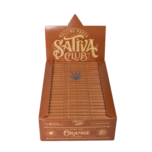 PAPEL CELULOSA SATIVA CLUB ORANGE KING SIZE - Image 4