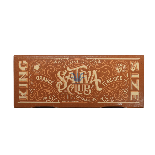 PAPEL CELULOSA SATIVA CLUB ORANGE KING SIZE