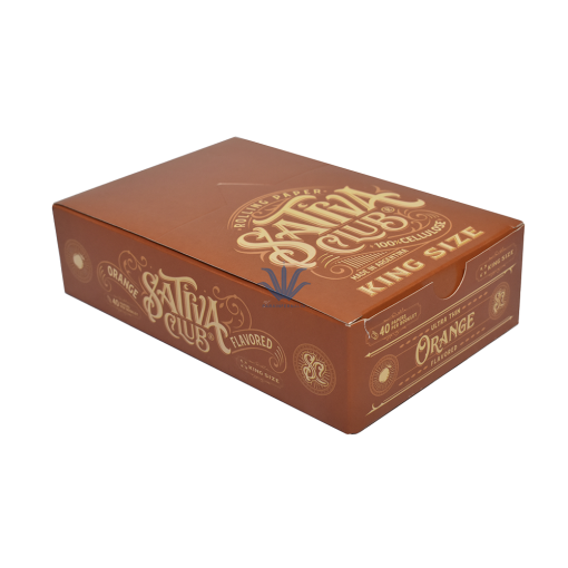 PAPEL CELULOSA SATIVA CLUB ORANGE KING SIZE - Image 5