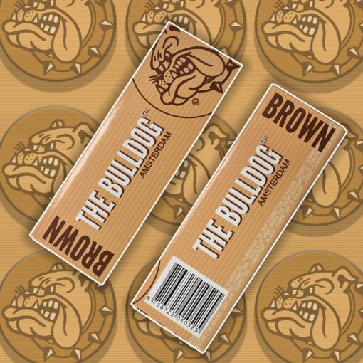 PAPEL THE BULLDOG 78MM BROWN - Image 7