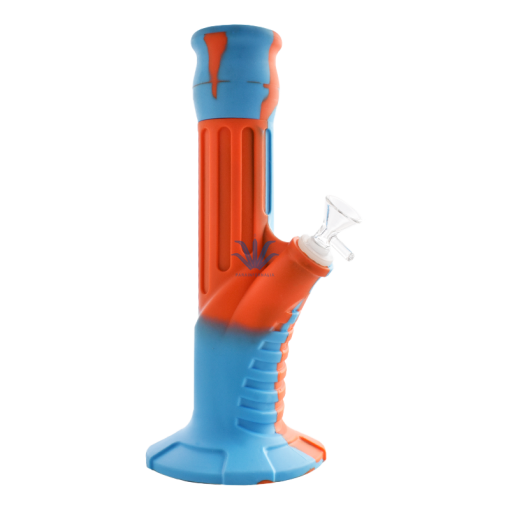 Bong Silicona Blue Orange 27cm