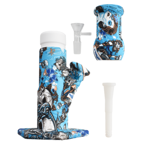 Bong Silicona Calaca 22cm - Image 5
