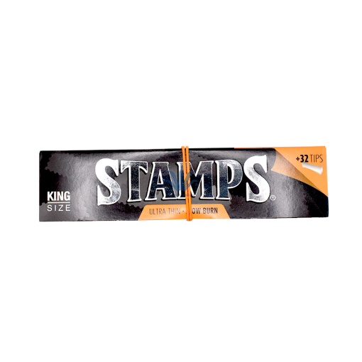 PAPEL STAMPS KING SIZE BLACK + TIPS