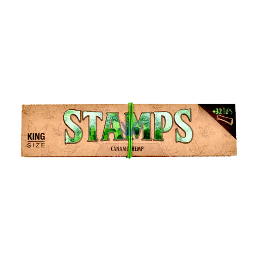 PAPEL STAMPS KING SIZE HEMP + TIPS