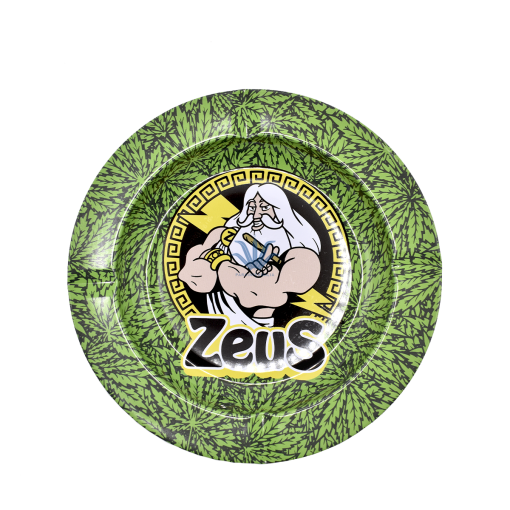 CENICERO ZEUS DE METAL 14CM