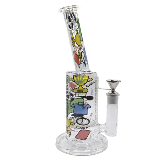BONG DE VIDRIO FÚTBOL 25CM