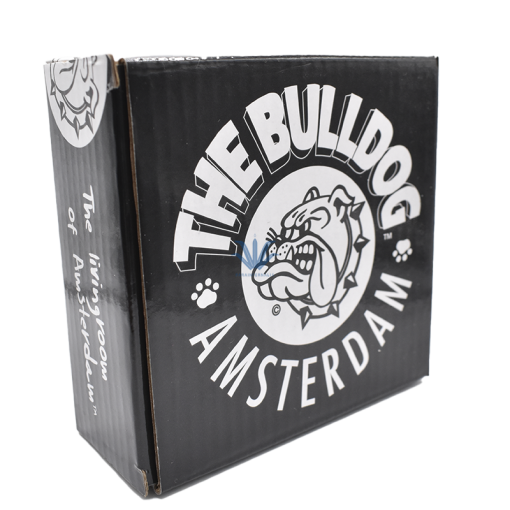 CENICERO BULLDOG VIDRIO BLANCO Y NEGRO - Image 4