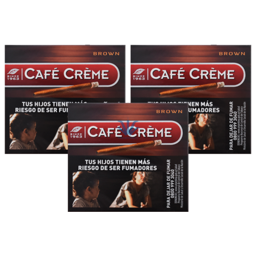 CIGARROS CAFE CREME BROWN x 10u - Image 5