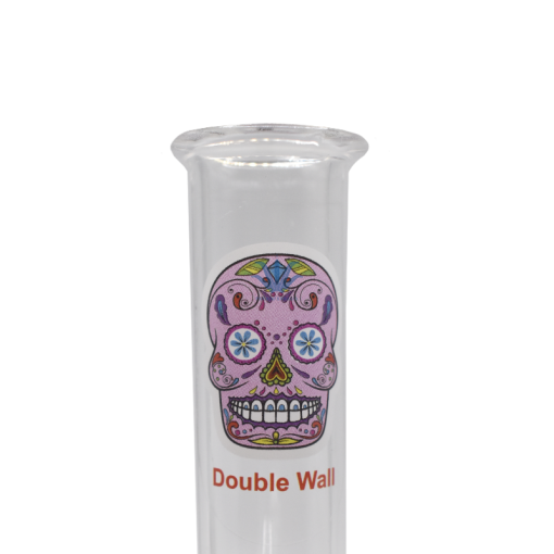 BONG DE VIDRIO MINI CALAVERA 11CM - Image 2