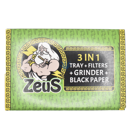 PAPEL ZEUS 3 EN 1 BLACK 78MM