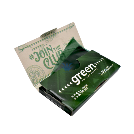 PAPEL CELULOSA SATIVA CLUB COLORS VERDE 1¼ - Image 2