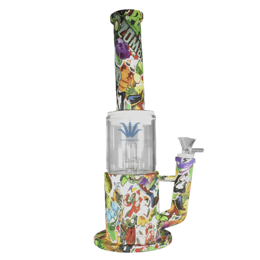 BONG SILICONA PLANTS VS ZOMBIES 33CM