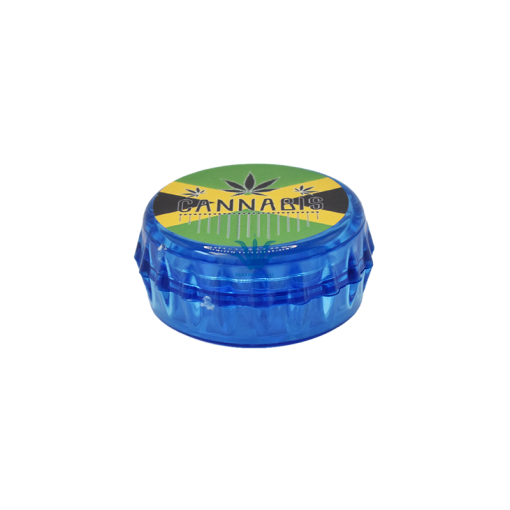 PICADOR PLASTICO CHAPITA AZUL 2 PARTES 40MM