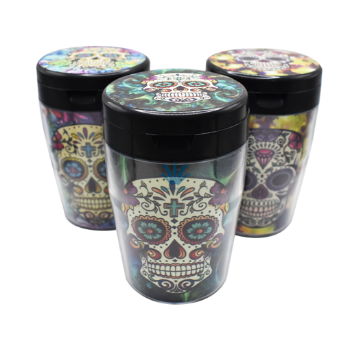 CENICERO PLASTICO CALAVERA GLOW PARA AUTO - Image 5