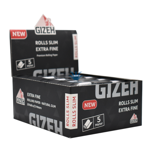 PAPEL GIZEH ROLLS SLIM EXTRA FINO BLACK 5m - Image 5