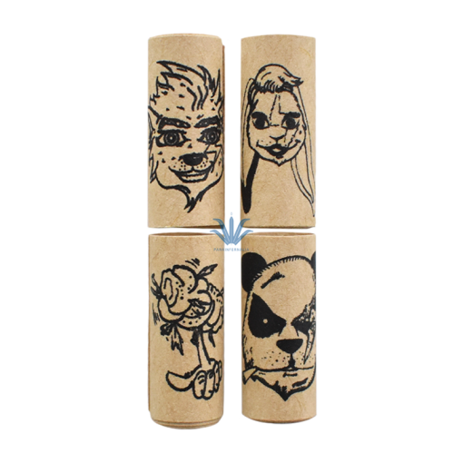 FILTROS 3RAYOS UNBLEACHED PRE-ROLLED W-SHAPE x100u - Image 4