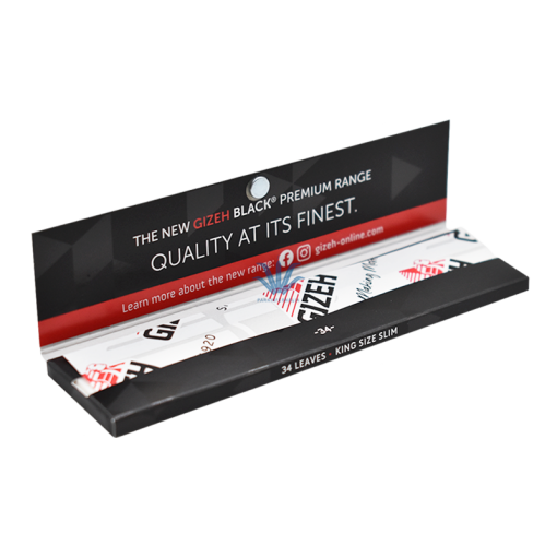PAPEL GIZEH KING SIZE BLACK EXTRA FINE - Image 2