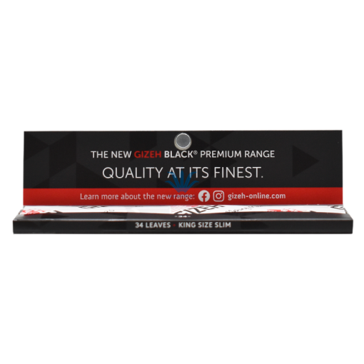 PAPEL GIZEH KING SIZE BLACK EXTRA FINE - Image 3