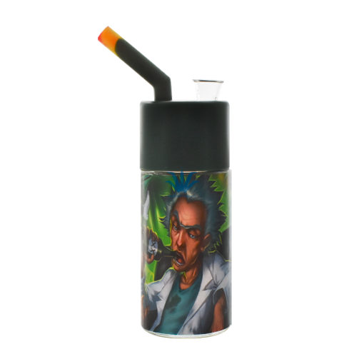 BONG PLASTIC FRASCO VIDRIO RICK Y MORTY - Image 2