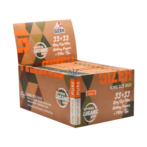 PAPEL GIZEH KING SIZE DUO PURE + FILTROS - Image 5