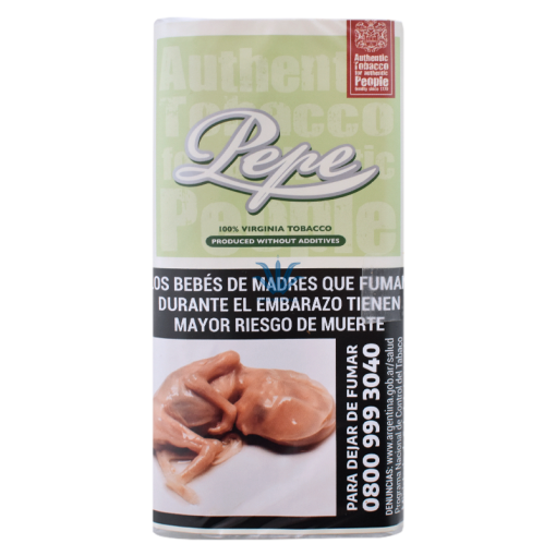 TABACO PEPE VIRGINIA EASY GREEN 30gr