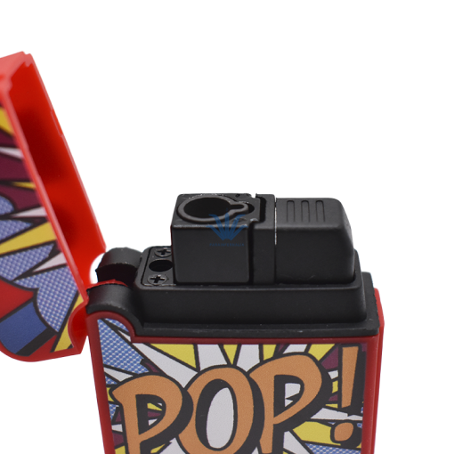 ENCENDEDOR ZENGAZ CATALITICO POP ART ROJO - Image 2