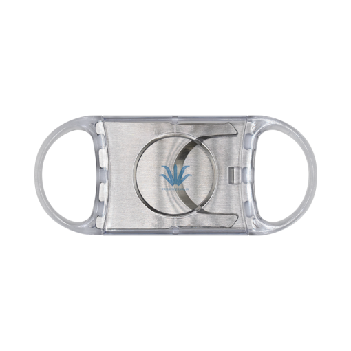 CORTA CIGARROS PLASTICO TRANSPARENTE 22MM