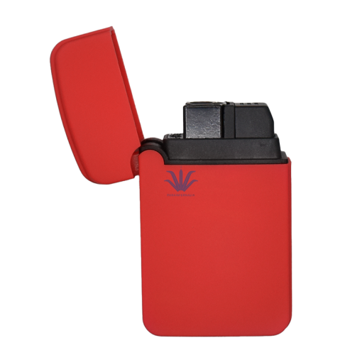 ENCENDEDOR ZENGAZ CATALITICO ENGOMADO LISO ROJO