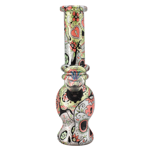 BONG VIDRIO CALAVERAS 15CM - Image 3