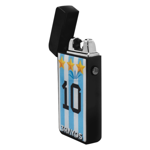ENCENDEDOR ELECTRICO 3RAYOS FUN ARGENTINA NEGRO MATE - Image 2