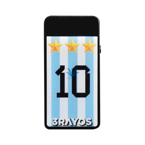 ENCENDEDOR ELECTRICO 3RAYOS FUN ARGENTINA NEGRO MATE - Image 3