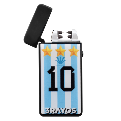 ENCENDEDOR ELECTRICO 3RAYOS FUN ARGENTINA NEGRO MATE