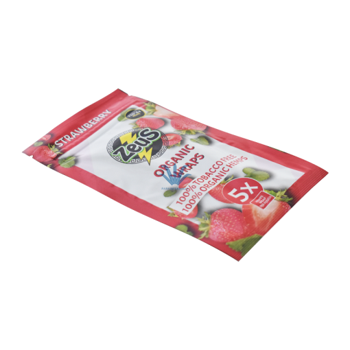 PAPEL ZEUS ORGANIC WRAP HEMP FRUTILLA - Image 3