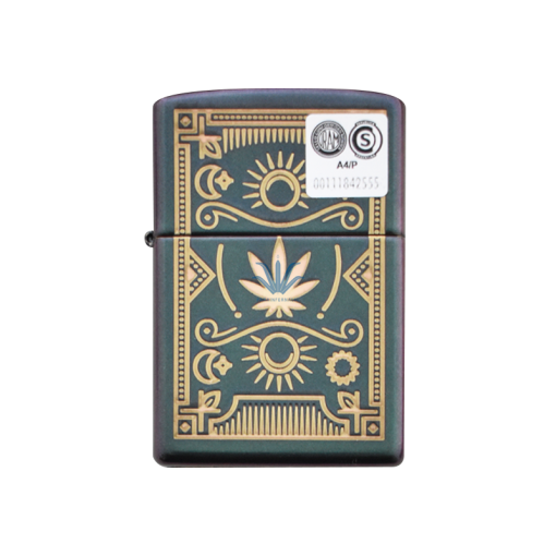 ENCENDEDOR ZIPPO 49516 CANNABIS DESIGN