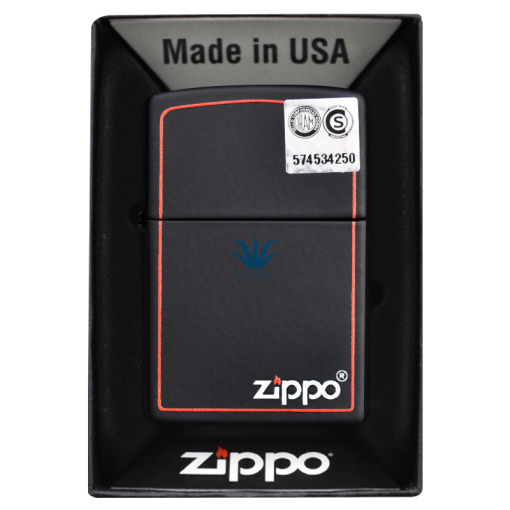 ENCENDEDOR ZIPPO REG BLACK PURE 218ZB - Image 3