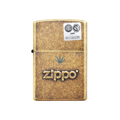 ENCENDEDOR ZIPPO STAMP ANTI BRASS 28994