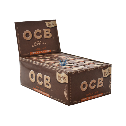PAPEL OCB ROLLS SLIM UNBLEACHED 4M - Image 3
